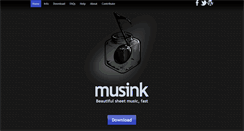 Desktop Screenshot of musink.net